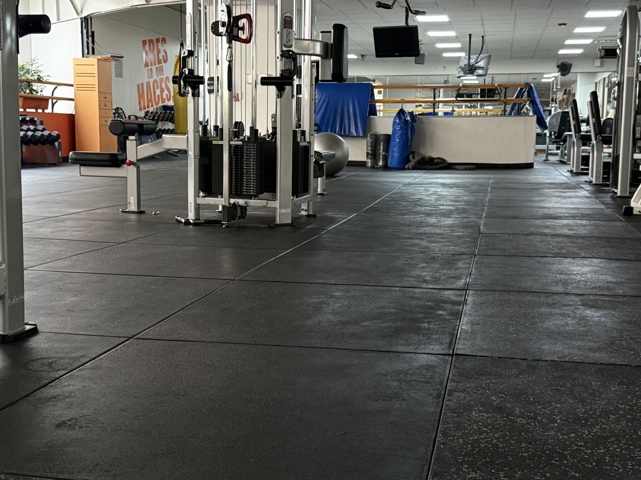 Loseta de Hule para Gimnasio 1x1 m